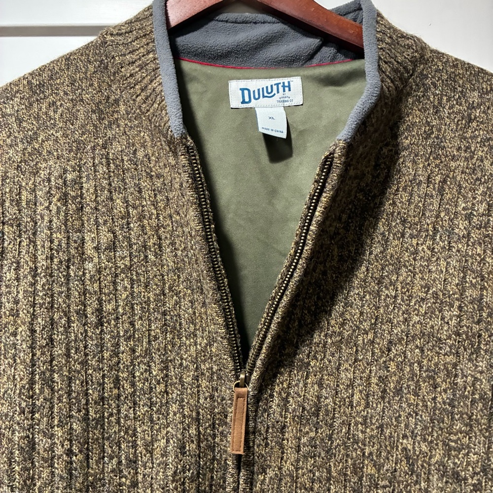 Men's Shetland Wool Windproof Zip Sweater
Color Tarmac XL - Picture 8 of 9